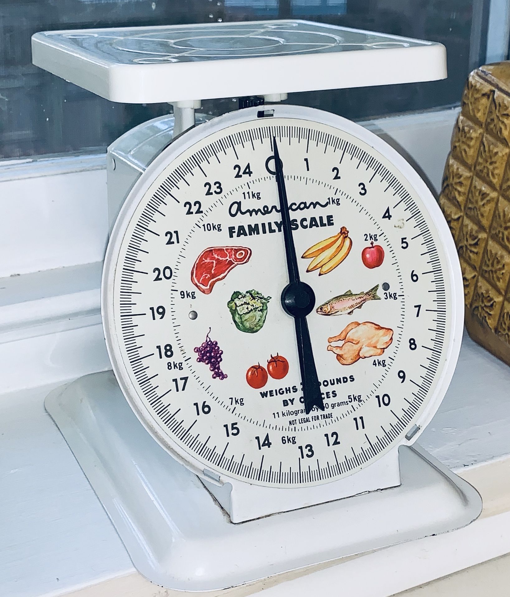 Vintage American Family Kitchen Scale