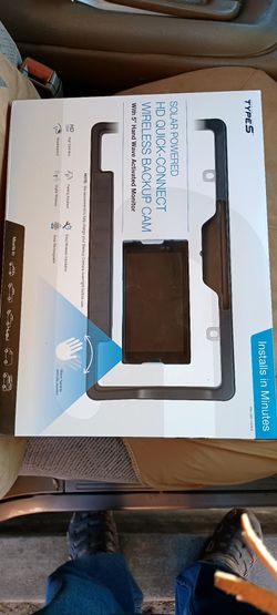 Solar Back Up Camera