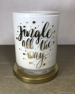 Jingle all the way candle