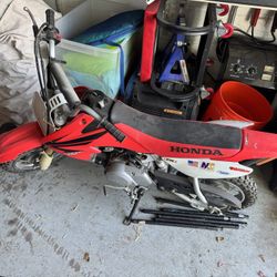 2007 crf50f honda 50cc   