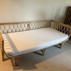 Boho Rattan Daybed