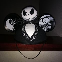 Disney Mickey Ears Jack Skellington