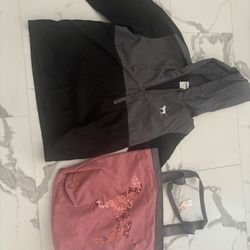 Pink Bag & Windbreaker 