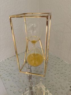 Modern Gold Frame Hourglass Sand Timer