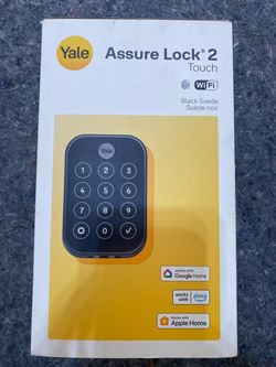 Smart lock. Yale Assure 2. WiFi.