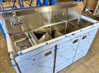 Sink 3 Compartments