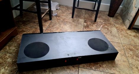 Two 10" subwoofers