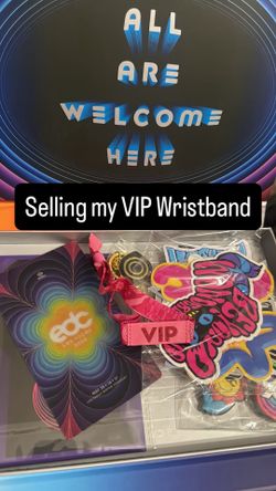 EDC ticket for sale