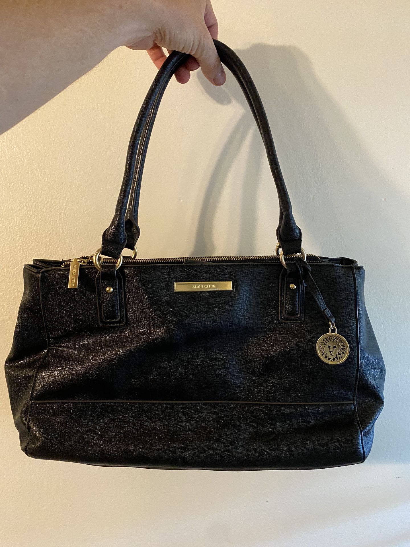 Vintage Anne Klein Leather Shoulder Bag