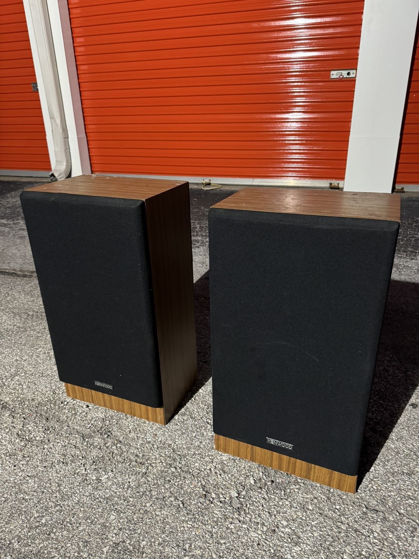 Kenwood Vintage Stereo Speakers