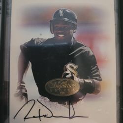 96 Leaf SS Ray Durham AUTO!