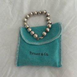 Tiffany Silver ball  Bracelet
