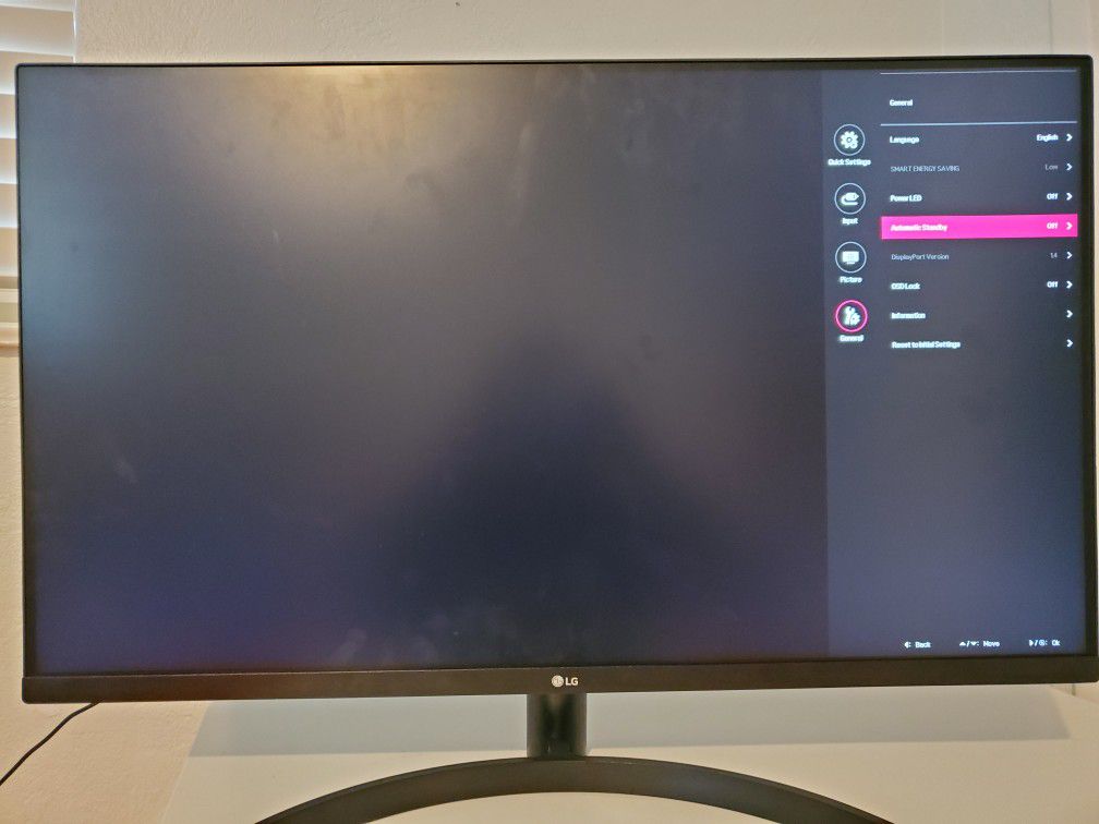 LG monitor 32" 1440p 75HZ