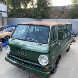 1969 Dodge A108 Sportsman Van-14 Window-Factory V8-Orig Cond