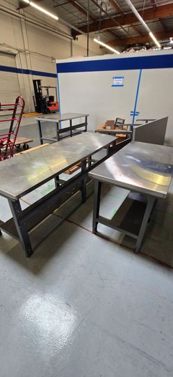 Uline Industrial Packing Tables