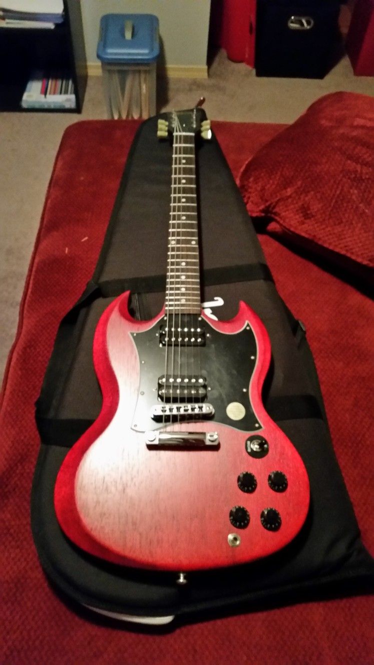 2016 Gibson SG Standard and Marshall SS half Stack