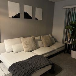 White Modern Sectional Sofa 