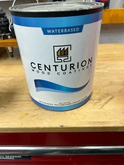Centurion polyurethane clear coat water based 1 gallon