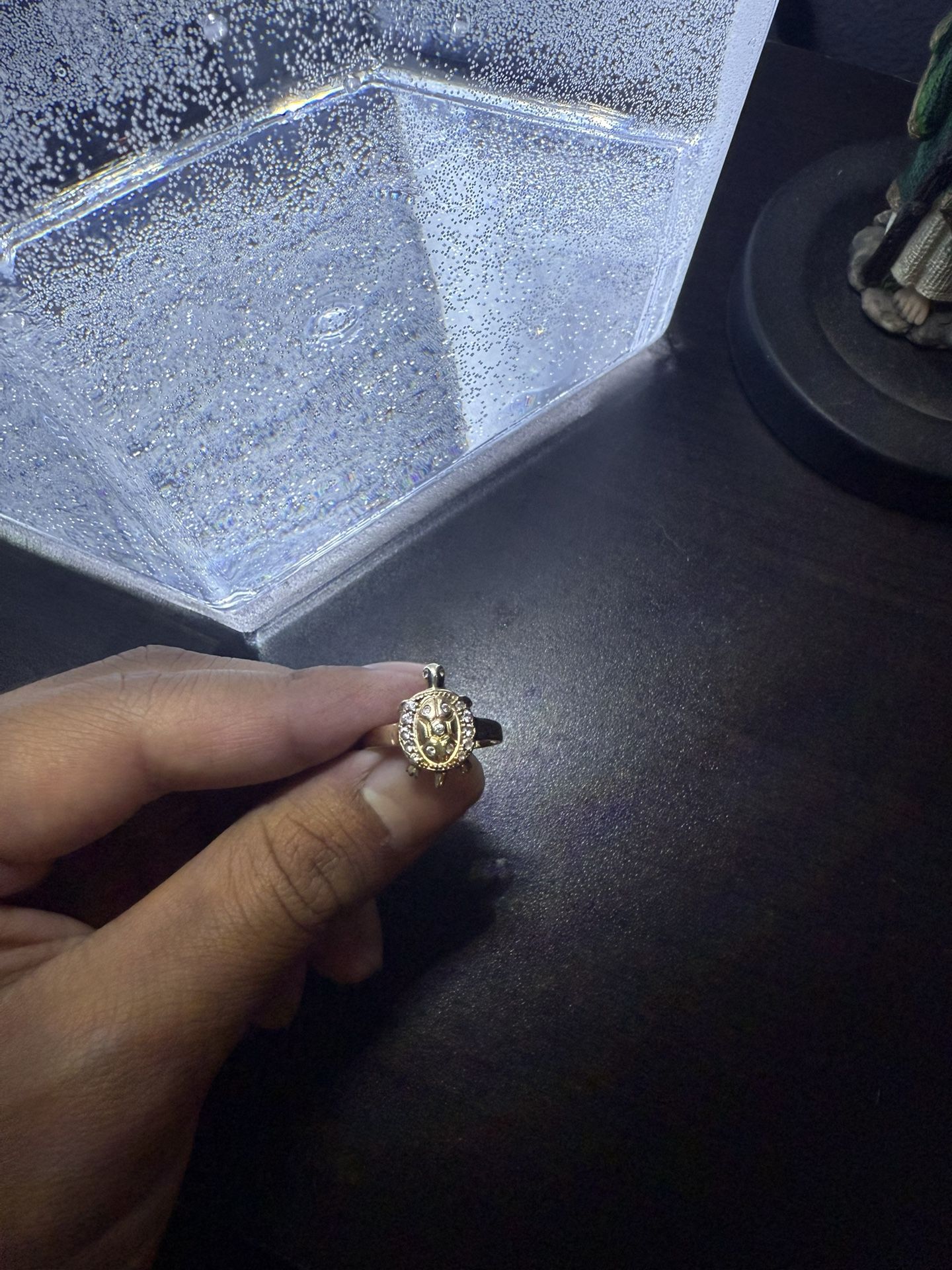 14k Turtle Ring