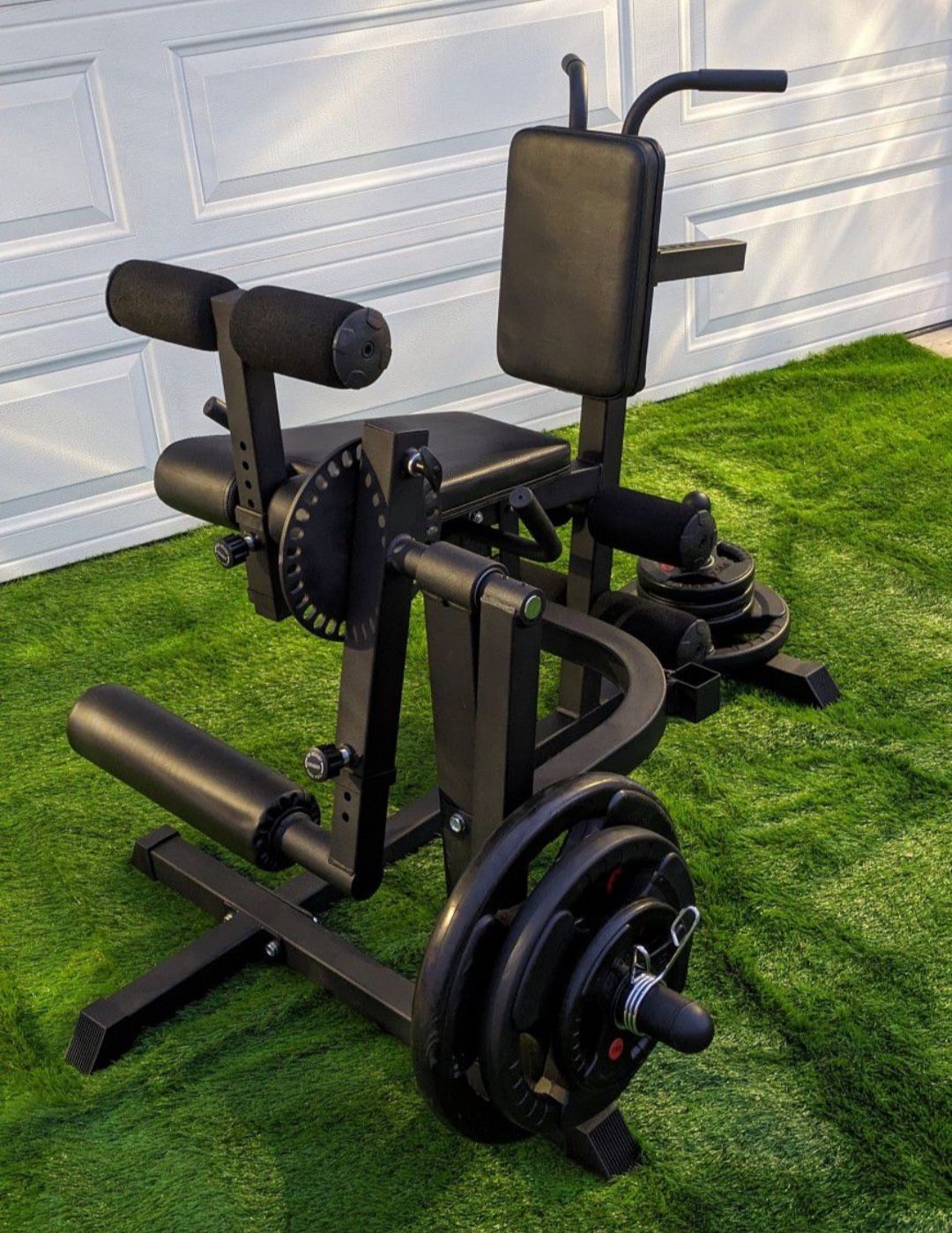Leg Curl Machine, Gym, Fitness, Smith Machine, Rubber Weights, Olympic Barbells