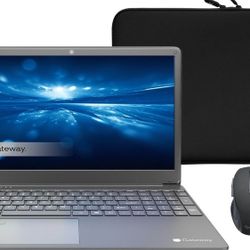 Gateway 15.6 Corei3 128gb With Wireless Mouse And Case NEW 