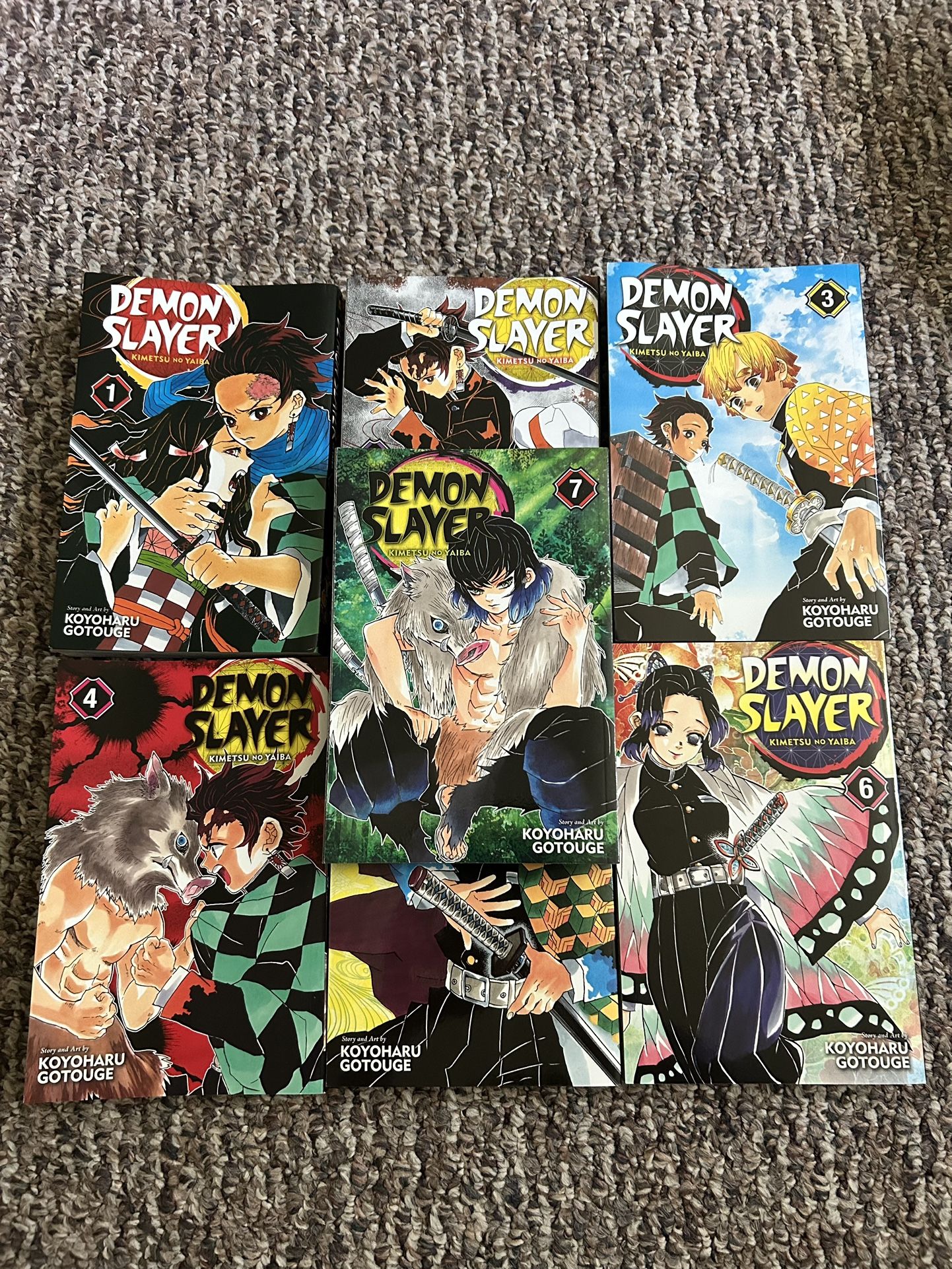 Manga Demon Slayer 1 7