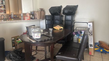 Free table with 5 chairs