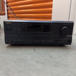 Onkyo Receiver With 7 Speakers TX-SR604