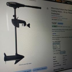 Minnkota Endura Max 55 THRUST trolling Motor