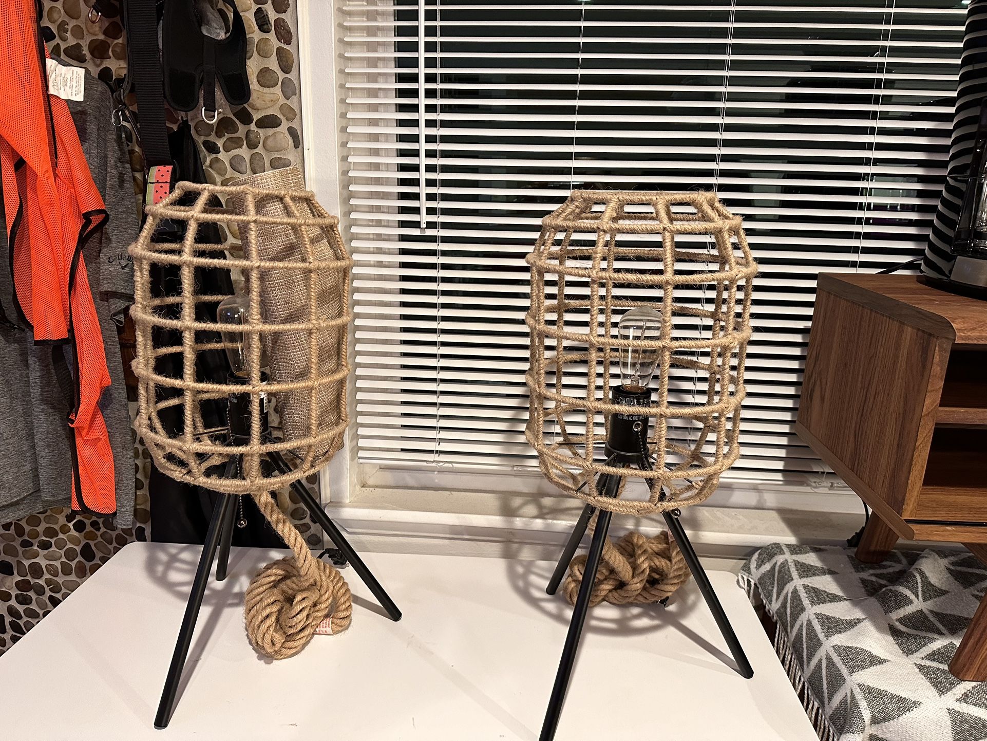 Woven Lamps