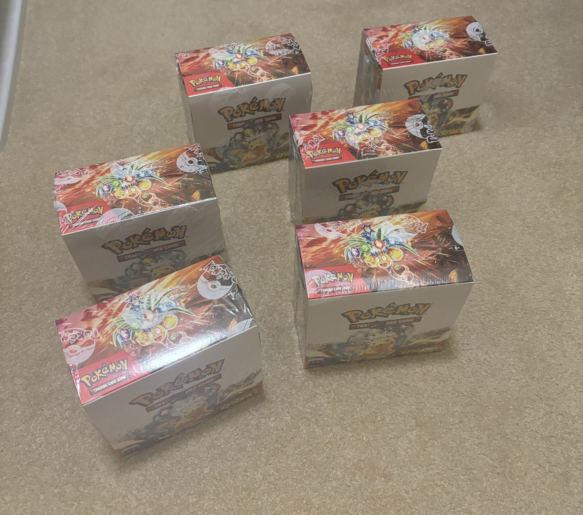 5 Surging Sparks Booster Box