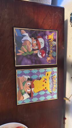 Pokémon wall decor  2 piece