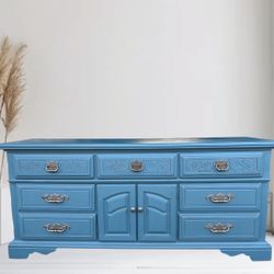 Buffet/Sideboard/Dresser Custom Painted And Sealed Solid Wood Construction