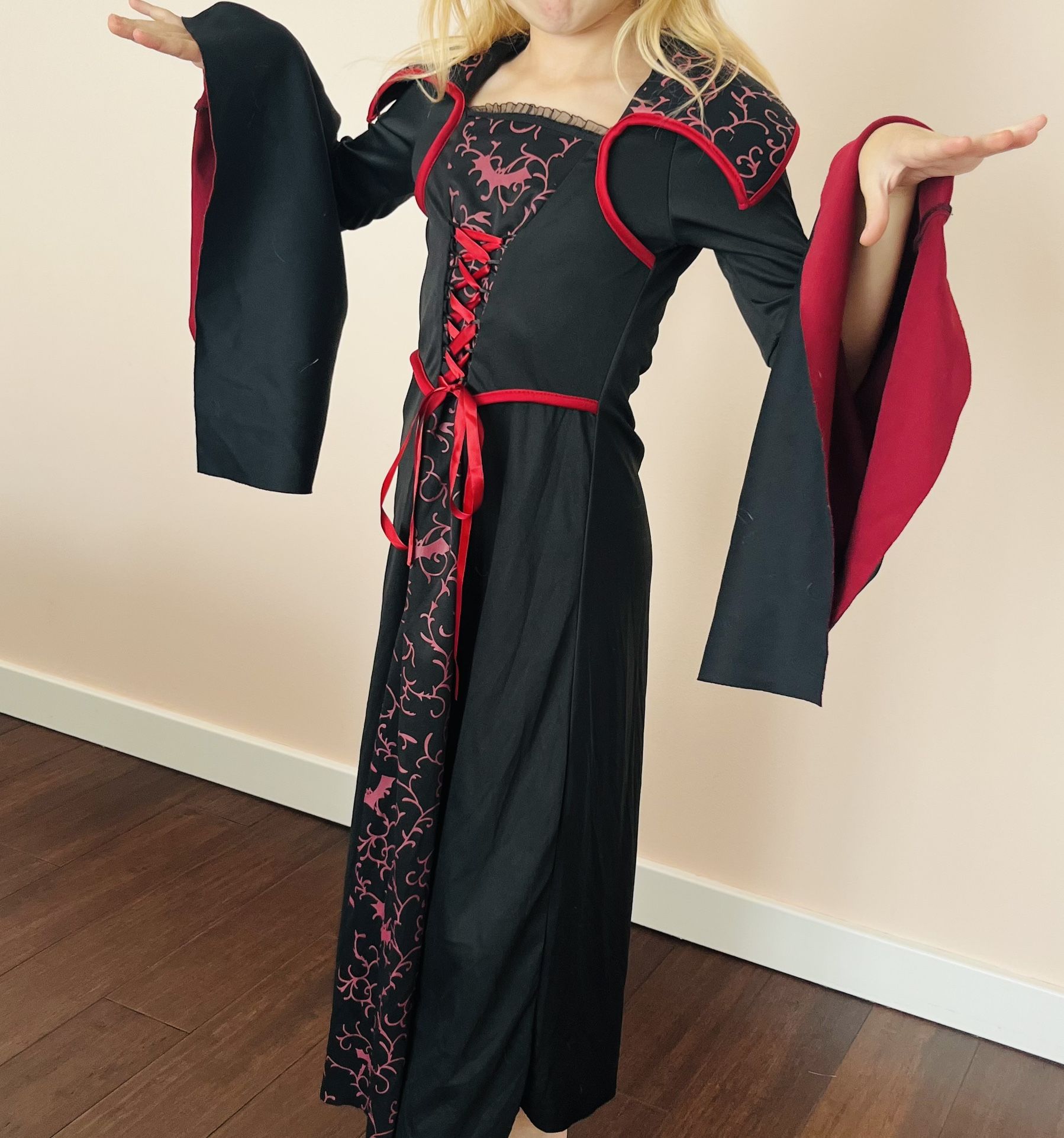Girls Vampire Halloween Costume