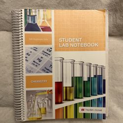 student lab notebook