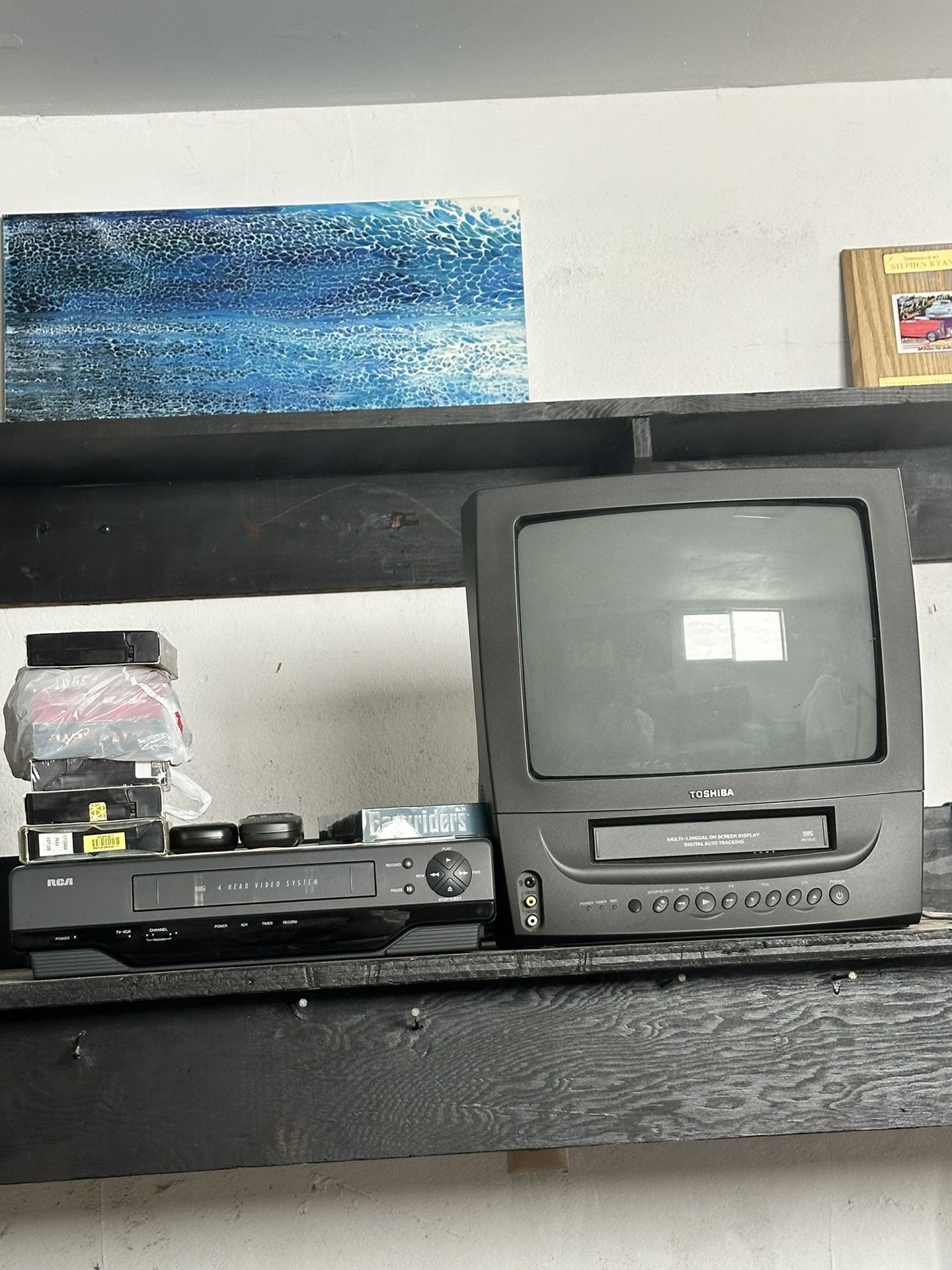 Vintage Toshiba Tube TV Television