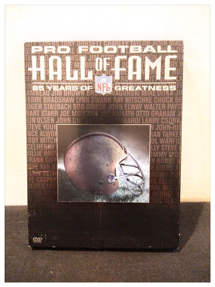 NFL 🏈 Hall of Fame ~ 25 Years of Greatness 🏈 3-Disc Set on DVD