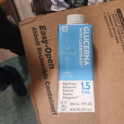 GLUCERNA  WITH CARBSTEDY 1.5 CAL