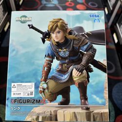 NEW IN BOX Legend of Zelda Tears Of The Kingdom Link Figurizma Sega Figurine Figure Toy