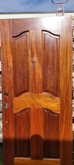 # puerta de caoba 36x80