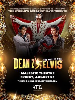 DEAN Z at Majestic Theatre in San Antonio TX on 8/21/2026