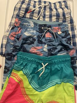 Swim Trunks And Rash Guard