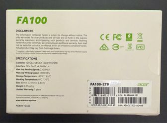 2TB NVMe SSD Desktop Memory