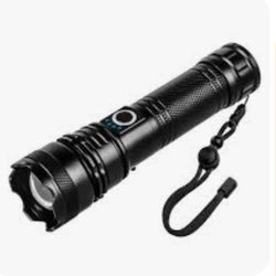 Small Rechargeable Aluminum Alloy Strong Light Flashlight 