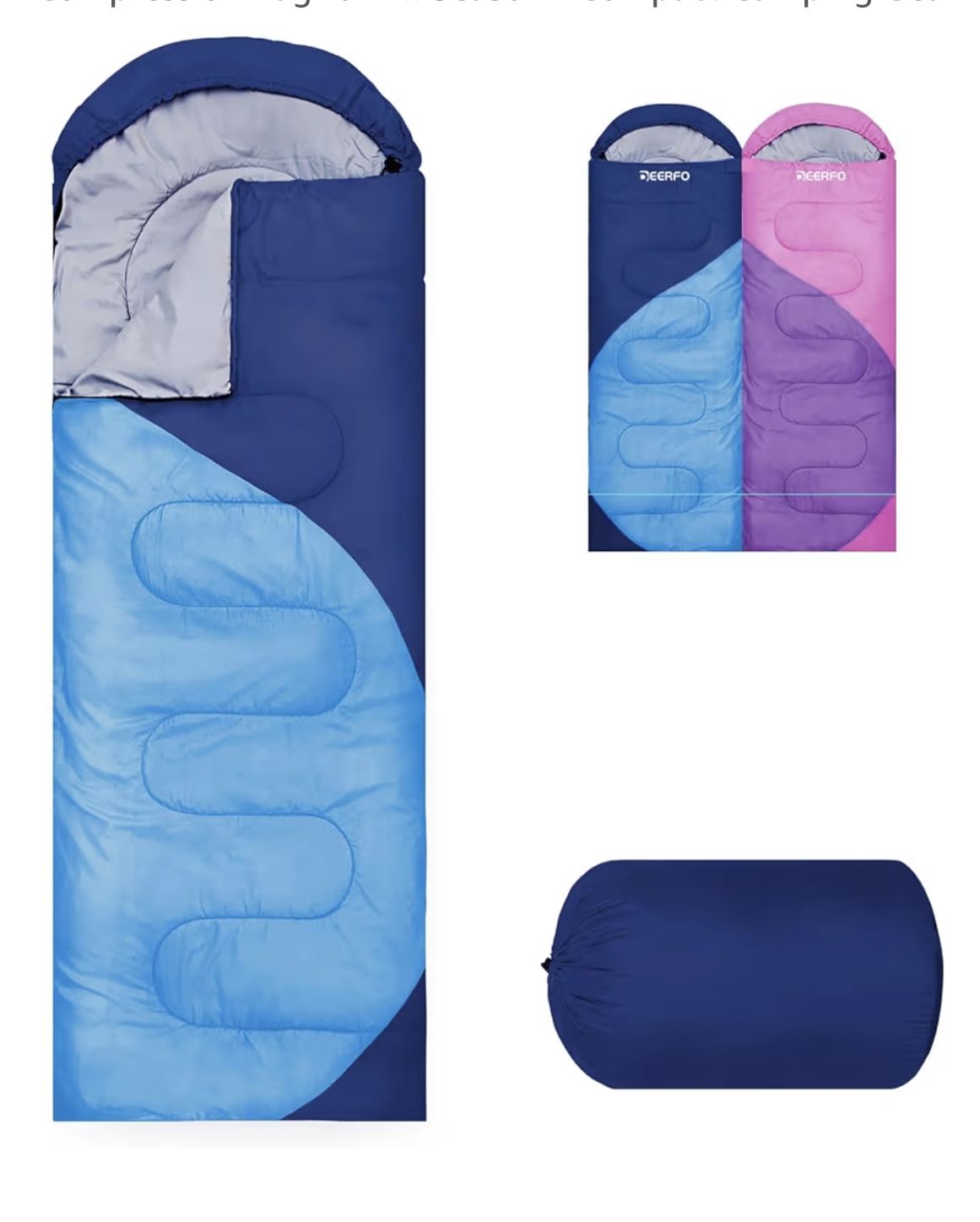 Sleeping Bag (blue)