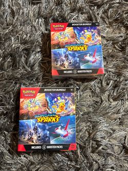 Pokémon Trading Cards Surging Sparks Booster Bundles (Factory Sealed)