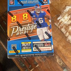 2021 Prestige Football Card Blaster Box