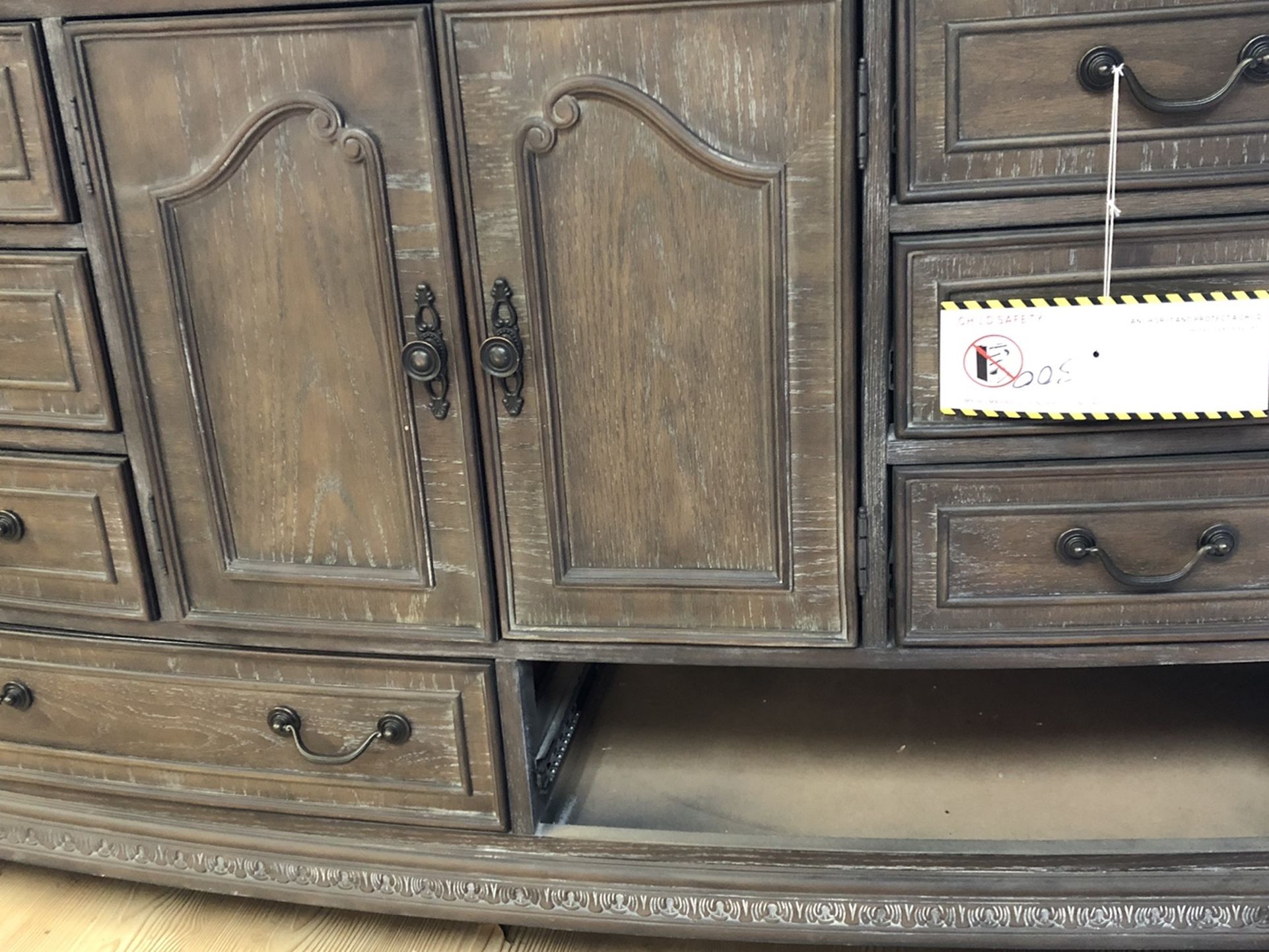 Rustic Dresser Missing One Drawer