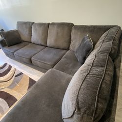 Dark Gray Sectional Couch