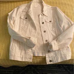 Limited White Jean Jacket